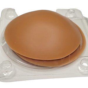 Reusable Round Silicone Nipple Covers Dark Skin